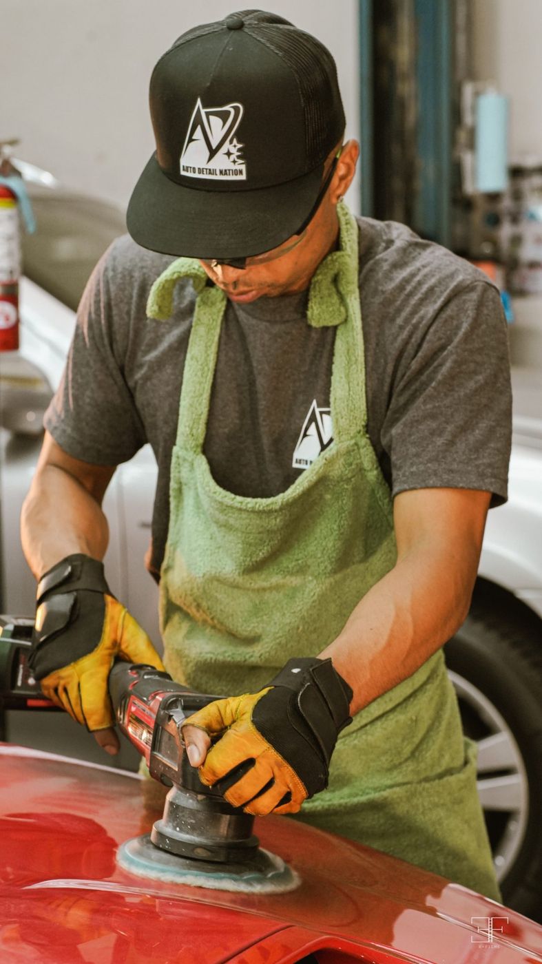 Andrew Ernacio at work