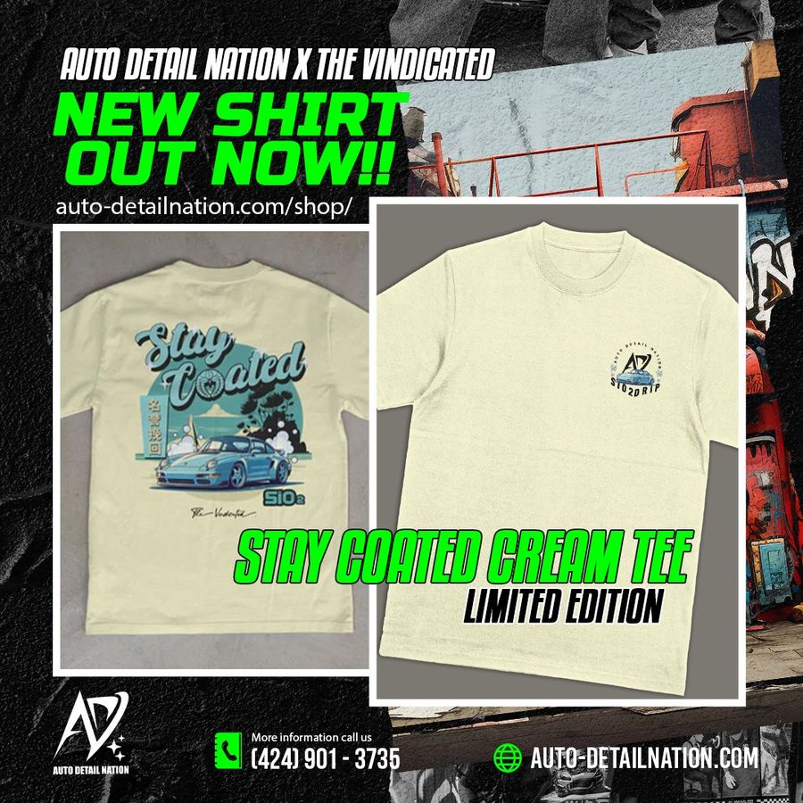 New Drop Alert: ADN x Vindicated – “Stay Coated” Cream Tee Is Here!