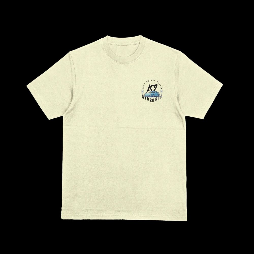 (LIMITED EDITION!!!) STAY COATED CREAM TEE